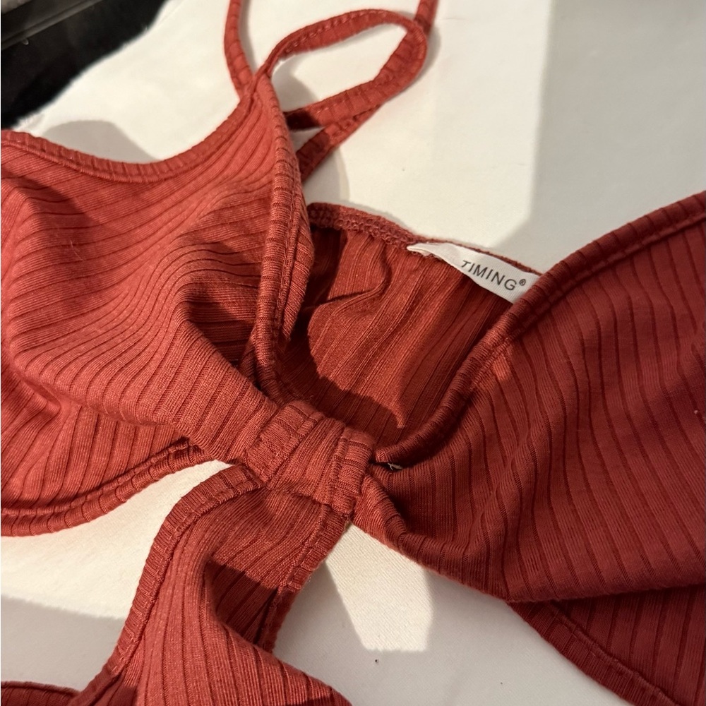 Timing Rust Bikini Set - Picture 2 of 4